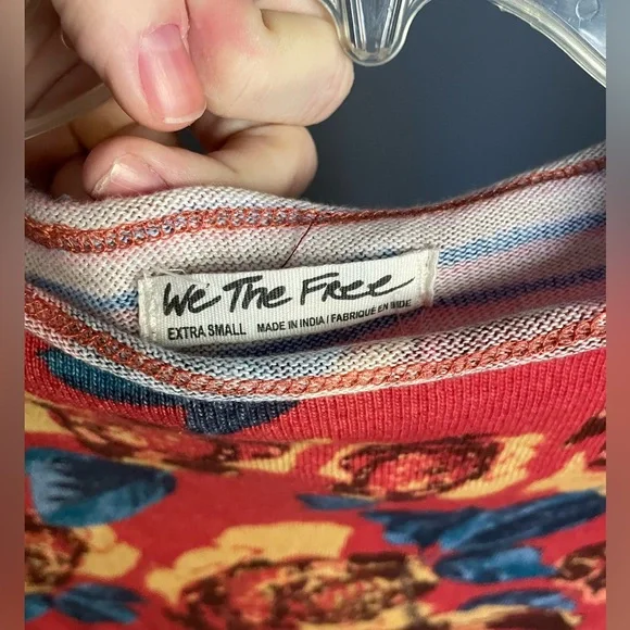 NWT Free People Mash Up Top Size XS - Picture 4 of 5